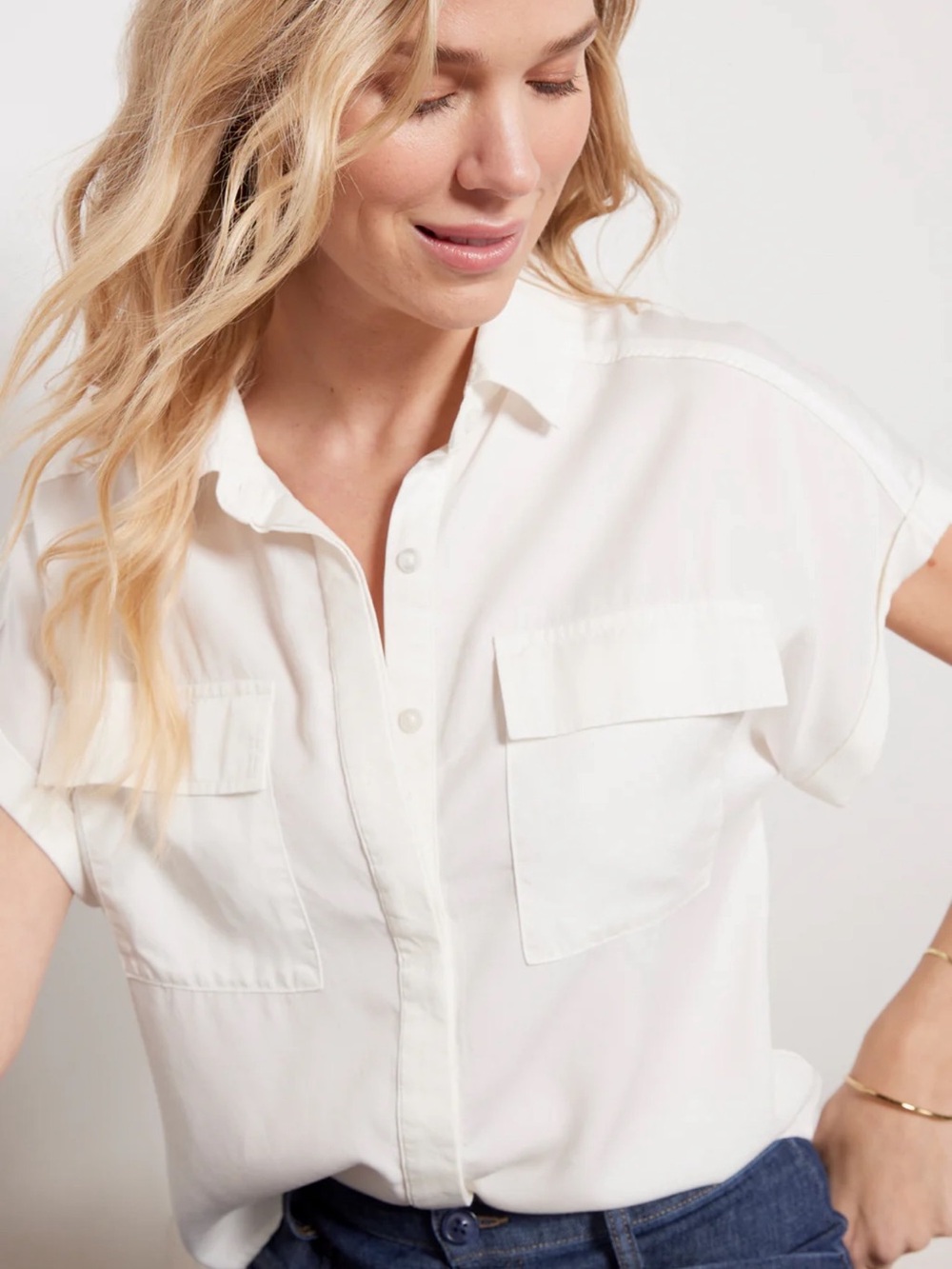 Evereve Sadie Utility Shirt *nwt*